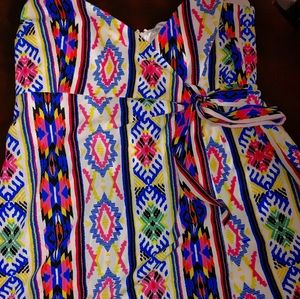 NWOT Forever 21 Wrap Around Romper